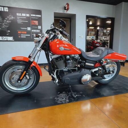 2012 Harley-Davidson® Fat Bob® HD ORANGE thumb 2